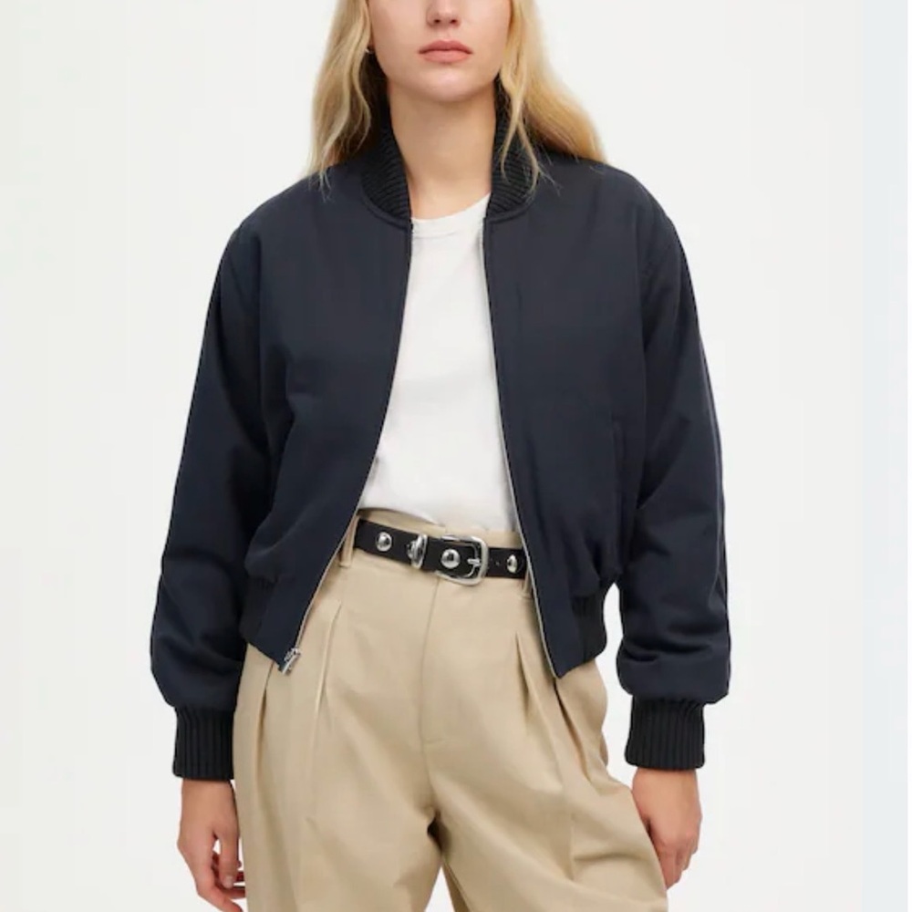 Madewell Classic Bomber Jacket • size medium • NT788